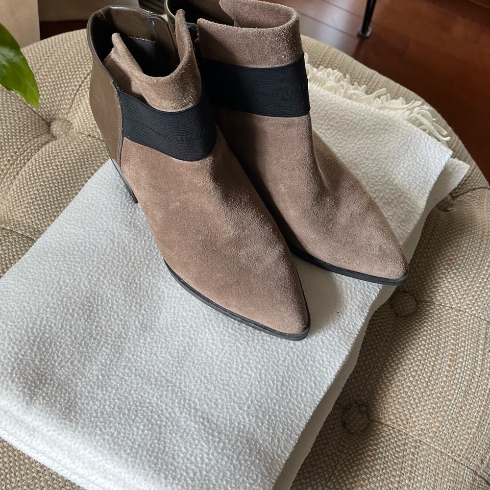Circus by Sam Edelman Tan Suede Ankle Boots